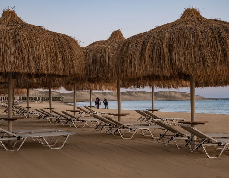 Jaz Elite Riviera Hotel Beach Area